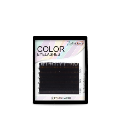 Mini Color mix  Eyelashes (dark brown color)