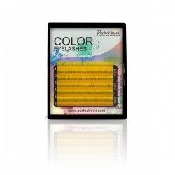Mini Color mix ресницы (Yellow)